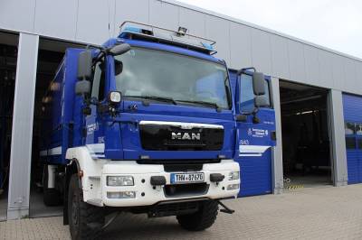 Mit modernen Lkw und neuer Unterkunft ist das THW in Alsfeld gut gerüstet für seine Aufgaben